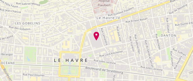 Plan de Christine Laure, Centre Commercial Espace Coty, 76600 Le Havre