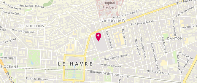 Plan de Armand Thiery, Coty
22 Rue Casimir Périer, 76600 Le Havre