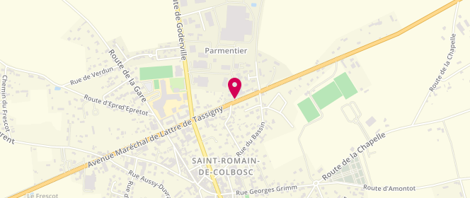 Plan de Au Loft, Avenue Mar d'lattre de Tassigny, 76430 Saint-Romain-de-Colbosc