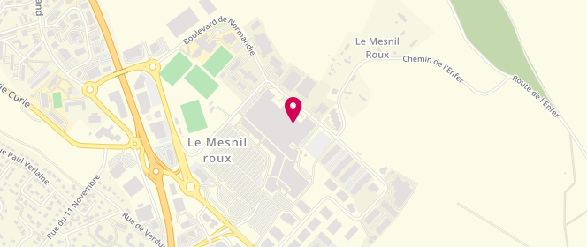 Plan de Undiz, Centre Commercial Carrefour
Barentin Mesnil Roux, 76360 Barentin