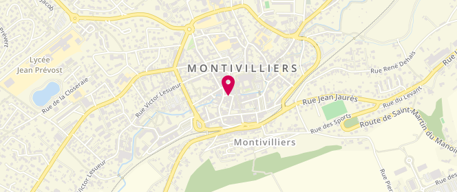 Plan de Merveilleuse, 5 Rue Dr Fortier, 76290 Montivilliers