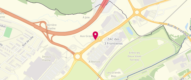 Plan de Camaieu, Centre Commercial Auchan P
1 Avenue de l'Europe, 54350 Mont-Saint-Martin