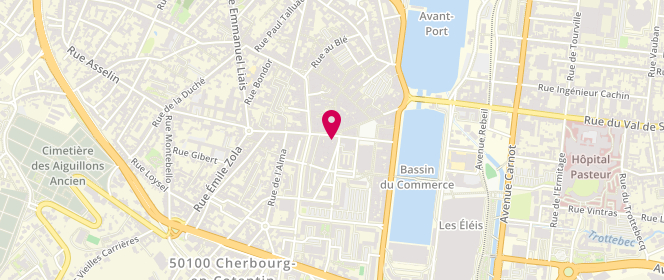 Plan de Sud Express, 33 Rue des Portes, 50100 Cherbourg-en-Cotentin
