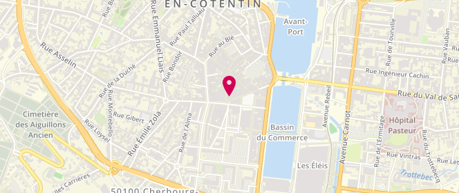 Plan de Vincent, 39 Rue des Portes, 50100 Cherbourg-en-Cotentin