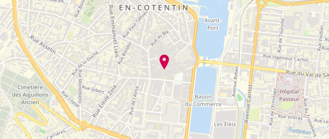 Plan de Les Petits Matelots (Partenaire agréé Petit Bateau), 31 Rue des Portes, 50100 Cherbourg-en-Cotentin