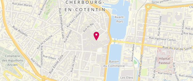 Plan de Célio, 9 Rue du Château, 50100 Cherbourg-en-Cotentin