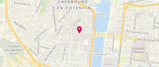 Plan de Etam Lingerie, 2 - 4 Rue du Château, 50100 Cherbourg-Octeville