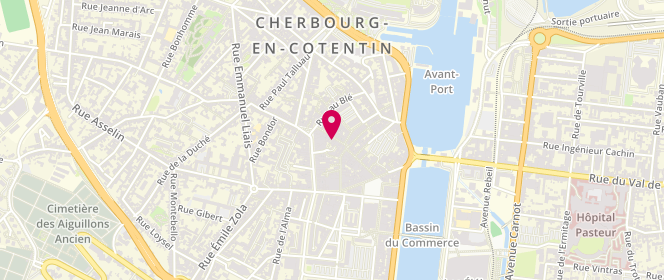 Plan de Maill'shop, 28 Rue du Commerce, 50100 Cherbourg-en-Cotentin