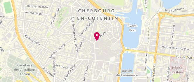 Plan de Caroll, 3 Rue du Commerce, 50100 Cherbourg-en-Cotentin