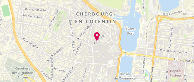 Plan de Marylys, 18 Rue au Blé, 50100 Cherbourg-en-Cotentin