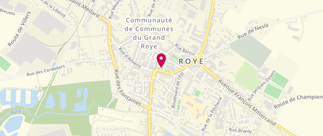Plan de EDENE Boutique Roye, 7 Rue Saint-Pierre, 80700 Roye