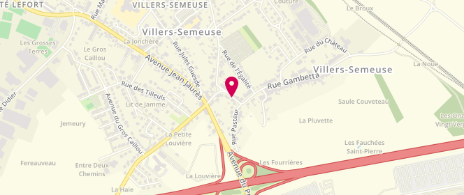 Plan de La Halle, Centre Commerciale Les Ayvrelles, 08000 Villers-Semeuse