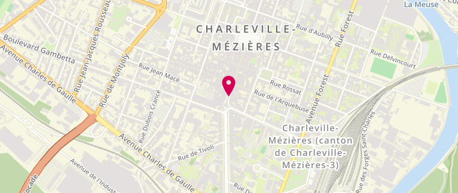 Plan de Promod, 17 Rue Pierre Bérégovoy, 08000 Charleville-Mézières