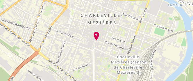 Plan de MS Mode, 5-7 Rue Pierre Bérégovoy, 08000 Charleville-Mézières