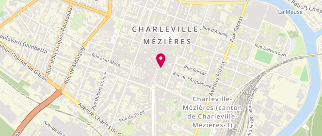 Plan de Armand Thiery Homme, 59/61 Rue de la République, 08000 Charleville H