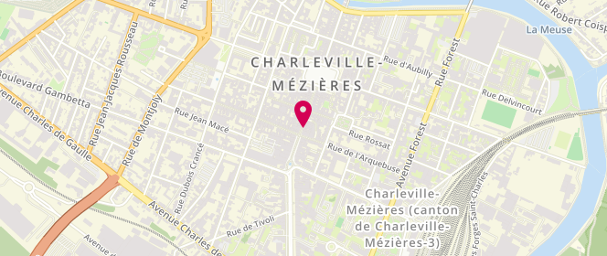 Plan de Xo, 55 Rue République, 08000 Charleville-Mézières