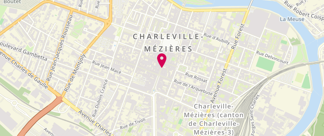 Plan de Levi's Store, 43 Rue de la République, 08000 Charleville-Mézières