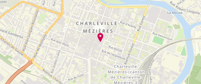 Plan de X.Z Mod, Pl. Winston Churchill, 08000 Charleville-Mézières