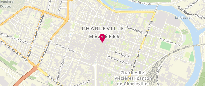 Plan de Pimkie 67, 23 Rue de la République, 08000 Charleville-Mézières
