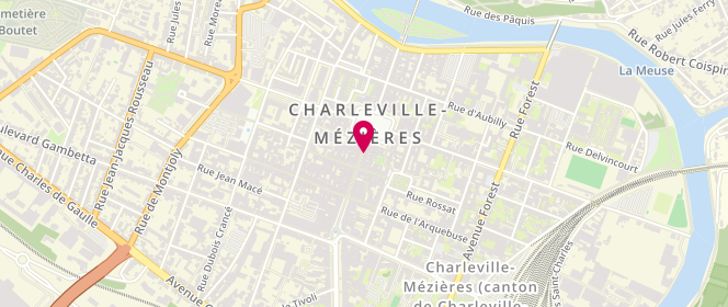 Plan de Okaidi, 13-15 Rue de la République, 08000 Charleville-Mézières