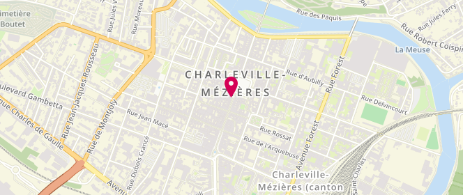 Plan de Seo, 6 Rue de la Republique, 08000 Charleville-Mézières