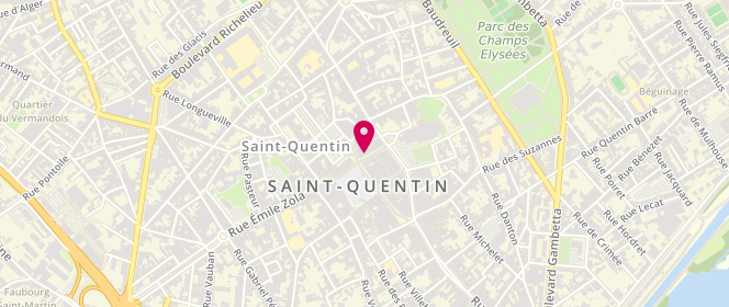 Plan de Les Petites Bouilles, 7 Rue Saint-André, 02100 Saint-Quentin