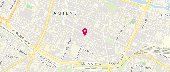 Plan de Des Petits Hauts, 2 Rue Lamarck, 80000 Amiens