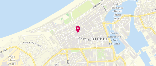 Plan de Okaidi Dieppe, 182-184 Grande Rue, 76200 Dieppe