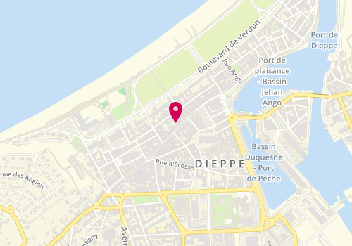 Plan de Tbs DIEPPE, 112 Grande Rue, 76200 Dieppe
