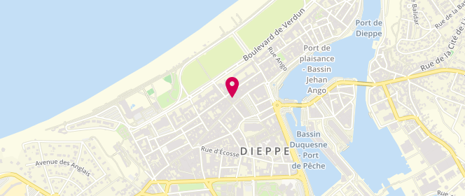 Plan de Le Dix-Huit, 82 Grande Rue, 76200 Dieppe