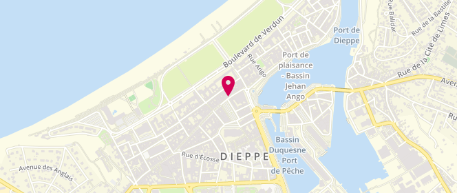 Plan de Peggotty Bis, 44 Grande Rue, 76200 Dieppe