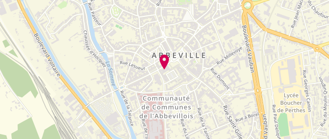 Plan de Camaieu, 7 Rue du Pont Aux Brouettes, 80100 Abbeville