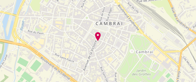 Plan de Embellie, 24 Rue des Rôtisseurs, 59400 Cambrai
