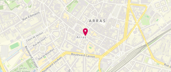 Plan de Bréal, 80 Rue Gambetta, 62000 Arras
