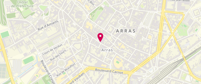 Plan de Devred, 36 Rue Ernestale, 62000 Arras