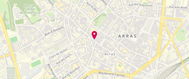 Plan de Marie B, 26 Rue Saint-Aubert, 62000 Arras