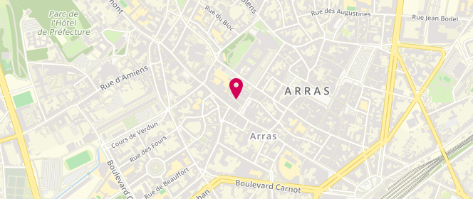 Plan de Jolies Courbes, 8 Rue Maximilien Robespierre, 62000 Arras