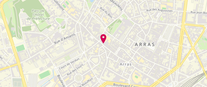 Plan de Ikks Women, 50 Rue Saint-Aubert, 62000 Arras