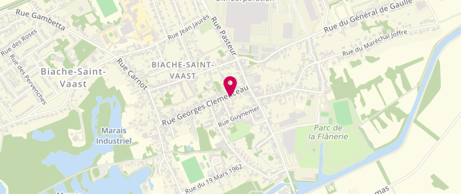 Plan de Ici et Maintenant, 12 Rue Georges Clemenceau, 62118 Biache-Saint-Vaast
