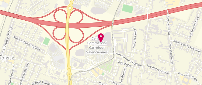 Plan de Jules, Zone Aménagement d'Aulnoy Centre Commercial Carrefour
avenue Henri Matisse, 59300 Aulnoy-lez-Valenciennes
