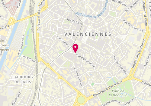 Plan de Quai 26, 26 Rue de Famars, 59300 Valenciennes