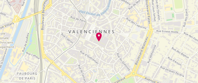 Plan de Valege, Centre Commercial Place Armes
12 Rue de la Halle, 59300 Valenciennes