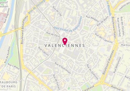 Plan de Un Jour Ailleurs, Centre Commercial
Place d'Armes, 59300 Valenciennes
