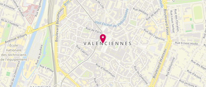 Plan de Grain de Malice, 29 place d'Armes, 59300 Valenciennes