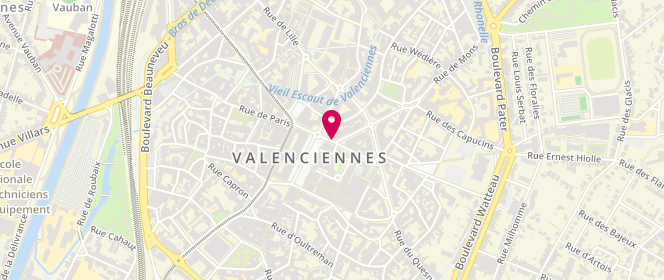 Plan de Georgespaul Valenciennes, 5 Rue du Quesnoy, 59300 Valenciennes