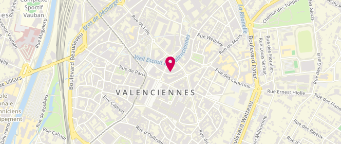 Plan de N° 11, 11 Rue Saint-Géry, 59300 Valenciennes