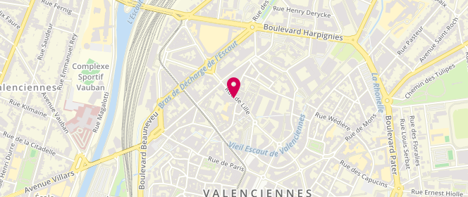 Plan de Carat d'Or, 115 Rue de Lille, 59300 Valenciennes