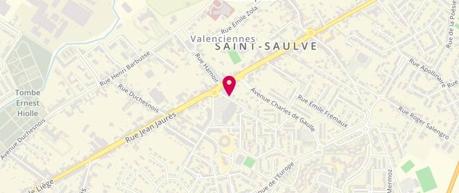 Plan de Boutique Lilou, 1 Bis Rue Jean Moulin, 59880 Saint-Saulve