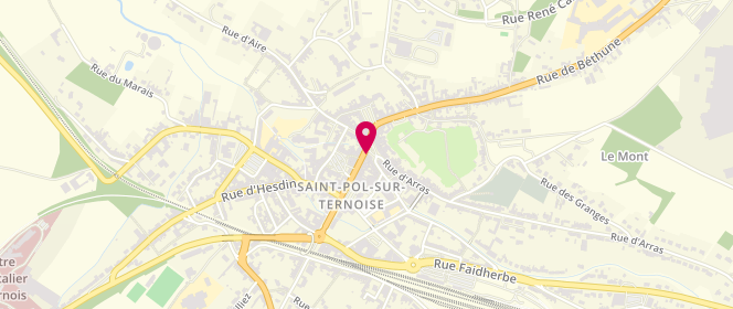 Plan de Jouvion, 5 Rue des Carmes, 62130 Saint-Pol-sur-Ternoise