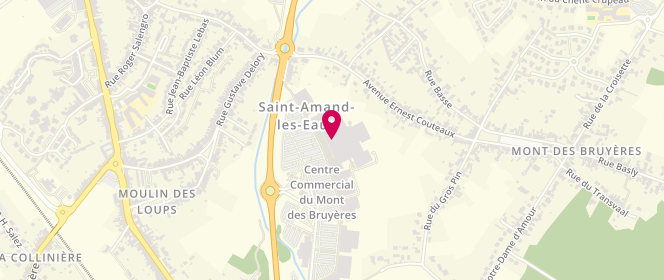 Plan de Sergent Major, Centre Commercial Leclerc Mont des Bruyères
Rocade du N, 59230 Saint-Amand-les-Eaux
